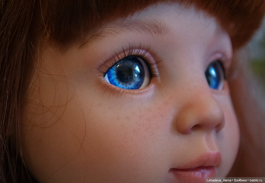 Рыжик Клара — ООАК и кастом кукол Gotz (Готц): перерисовка (фото 6)