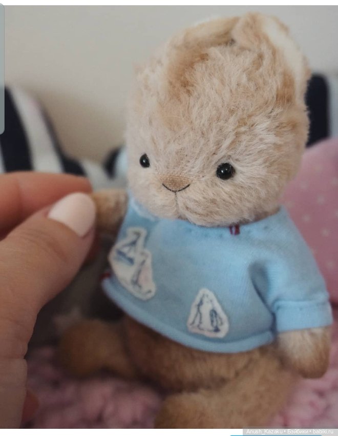 Зайка тедди — Авторские мишки Тедди и друзья: фото