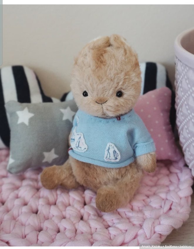 Зайка тедди — Авторские мишки Тедди и друзья: фото (фото 5)
