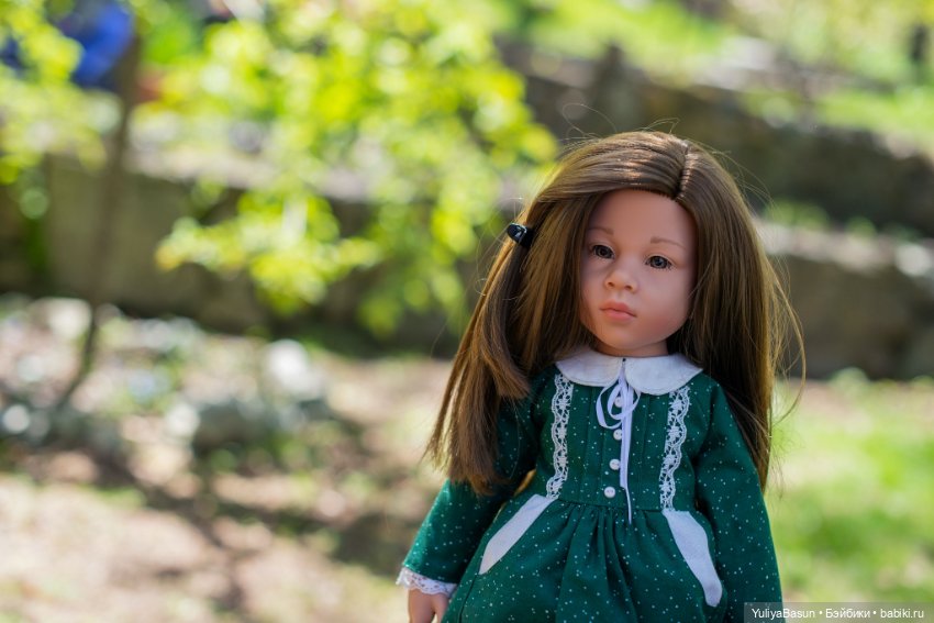 Маленькая прогулка в зеленом платьице (Эмилия Готц) (фото 6)