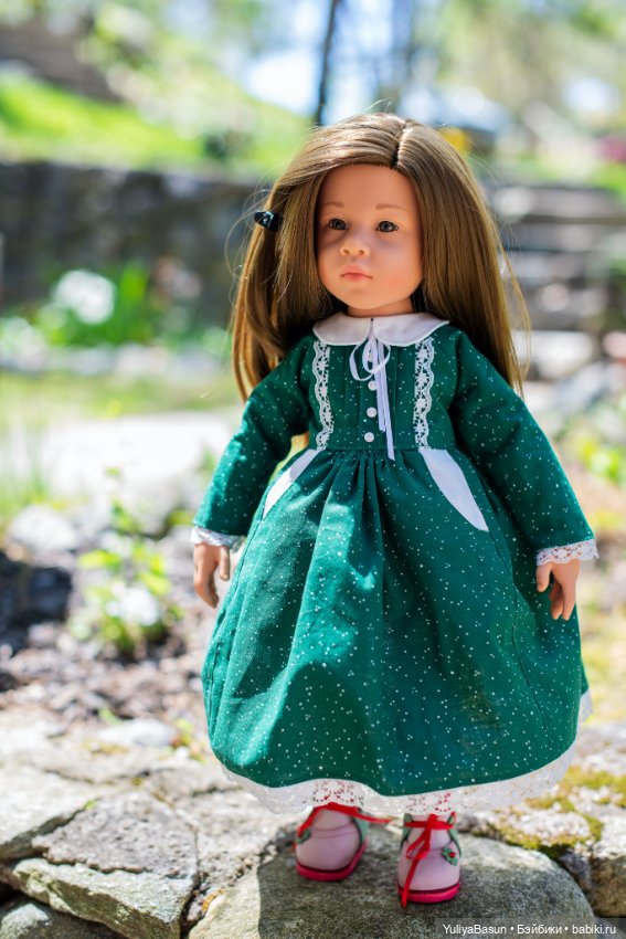 Маленькая прогулка в зеленом платьице (Эмилия Готц) (фото 8)