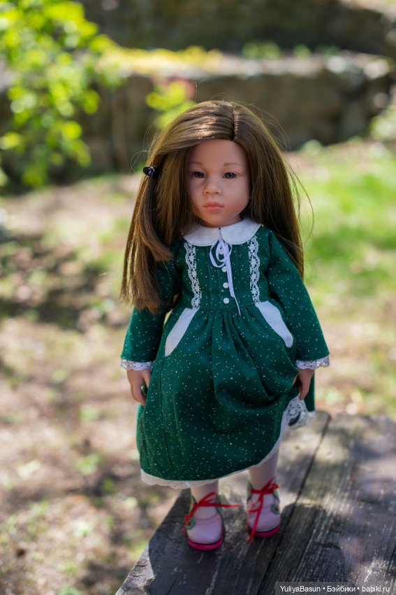 Маленькая прогулка в зеленом платьице (Эмилия Готц) (фото 5)