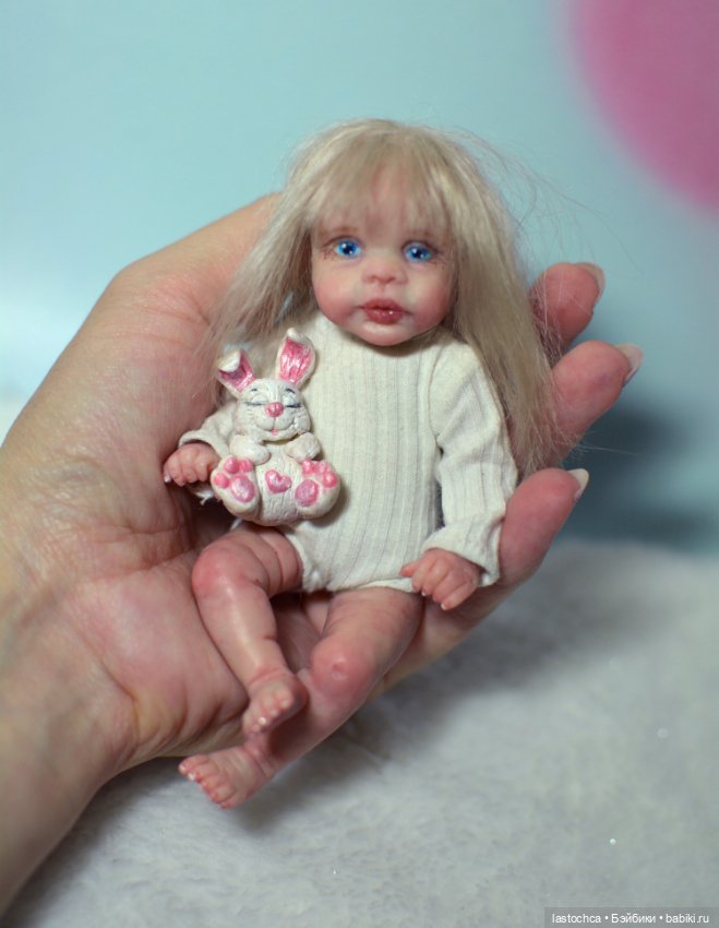Новенькая девчушка — Лепка авторских кукол: полимерная глина (фото 7)