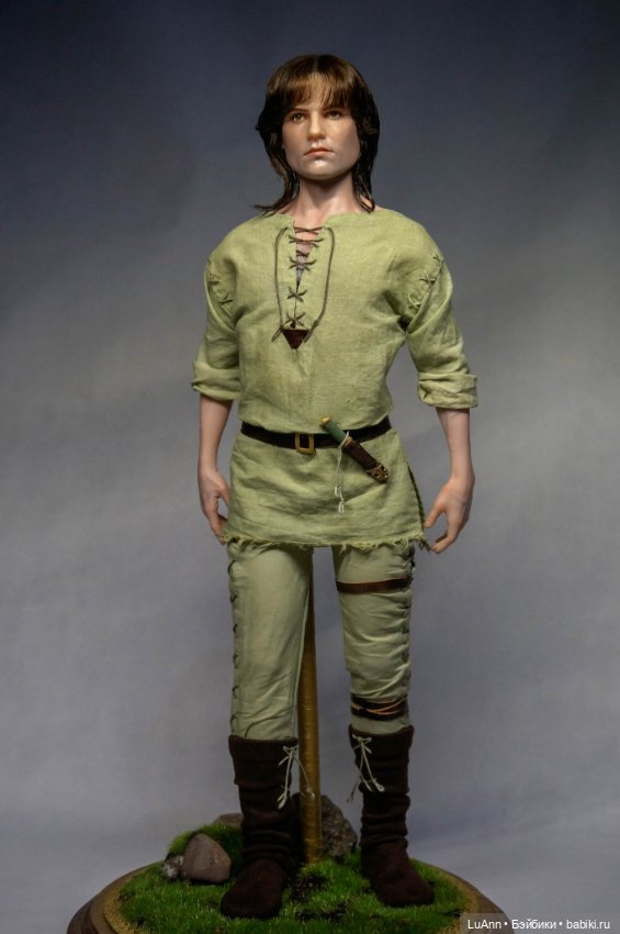 Мой Робин из Шервуда — Авторские портретные куклы по фото: галерея работ (фото 8)