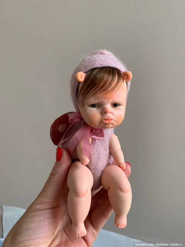 Обижулька мушка — Лепка авторских кукол: полимерная глина (фото 4)