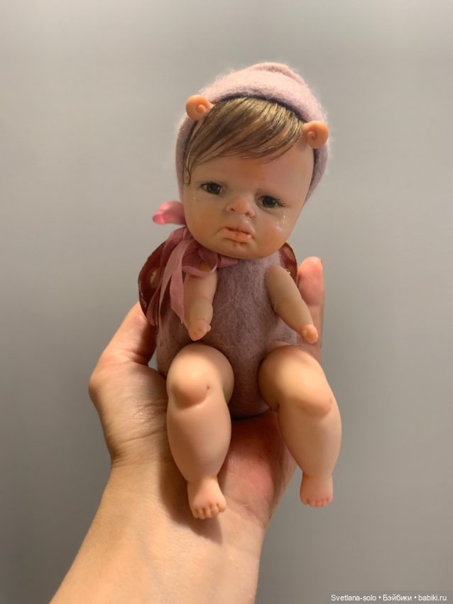 Обижулька мушка — Лепка авторских кукол: полимерная глина (фото 7)