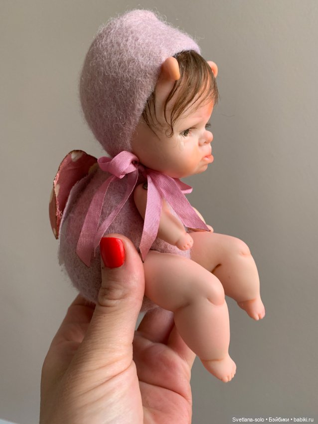 Обижулька мушка — Лепка авторских кукол: полимерная глина (фото 2)