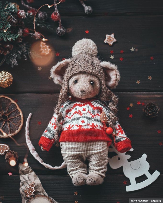Мышонок - автор выкройки Наталья Добудько