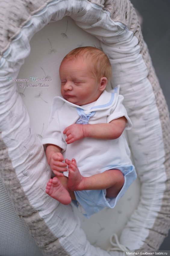 Realborn James asleep by Bountiful Baby, автор прототипа Alexa Calvo (фото 10)