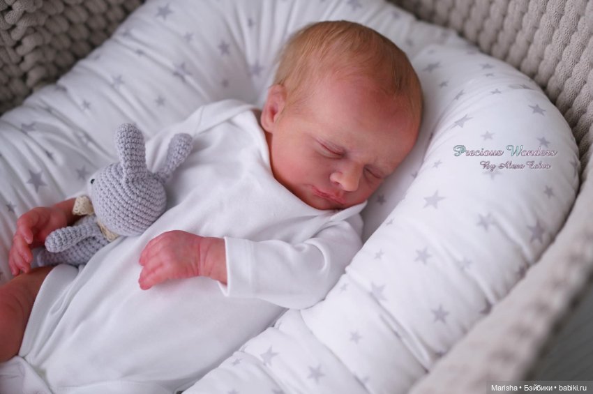 Realborn James asleep by Bountiful Baby, автор прототипа Alexa Calvo (фото 2)