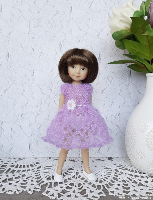 Кид-мохеровая радуга — Одежда и обувь для кукол своими руками: фото (фото 6)