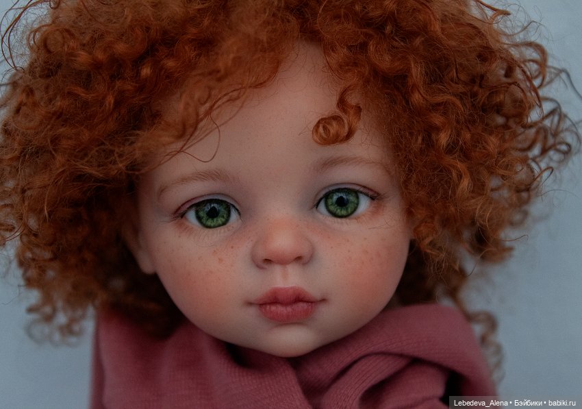 Девочка Белочка — ООАК Paola Reina (Паола Рейна) и испанских кукол: перерисовка (фото 10)