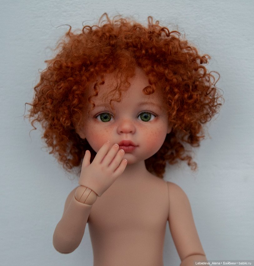 Девочка Белочка — ООАК Paola Reina (Паола Рейна) и испанских кукол: перерисовка (фото 6)