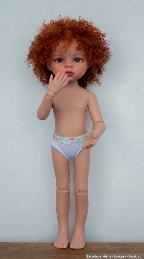 Девочка Белочка — ООАК Paola Reina (Паола Рейна) и испанских кукол: перерисовка (фото 5)