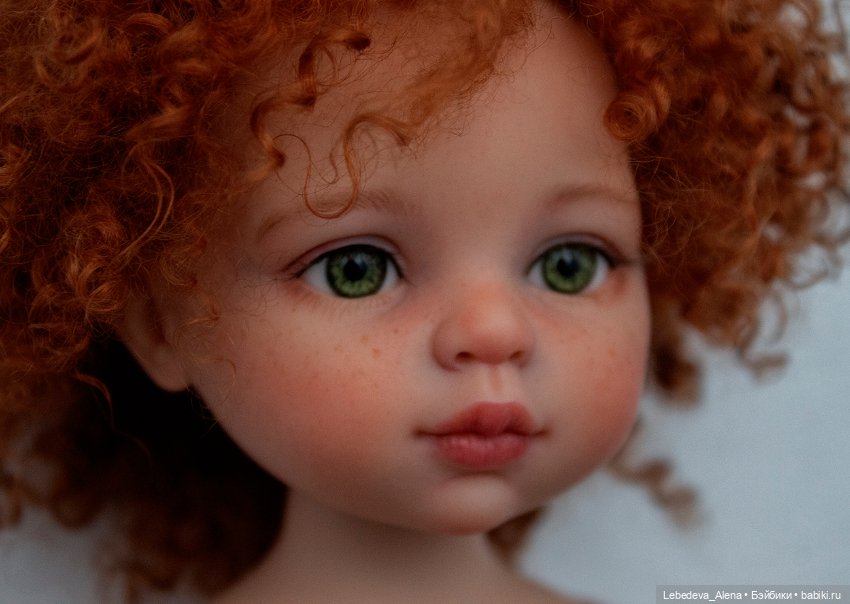 Девочка Белочка — ООАК Paola Reina (Паола Рейна) и испанских кукол: перерисовка (фото 2)