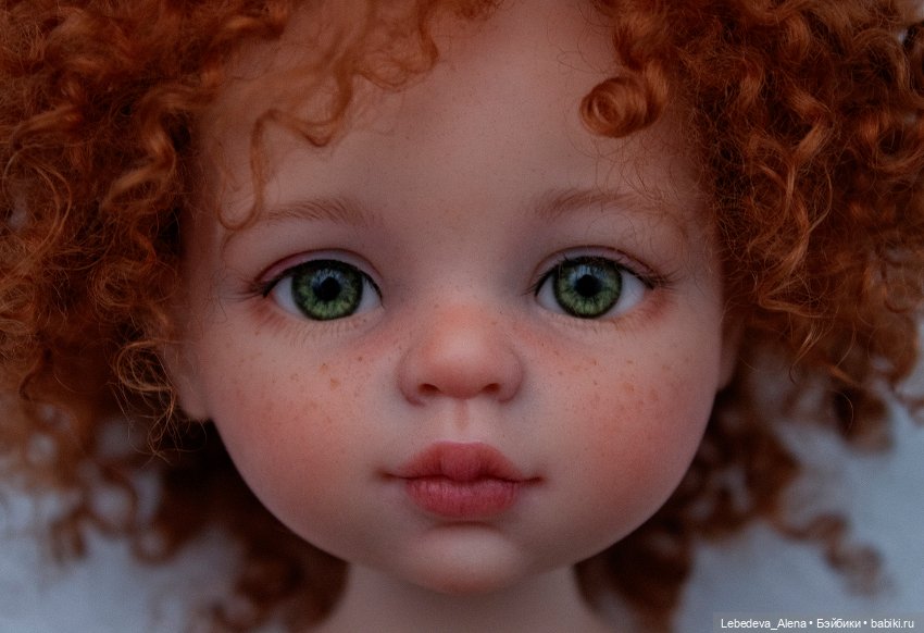 Девочка Белочка — ООАК Paola Reina (Паола Рейна) и испанских кукол: перерисовка