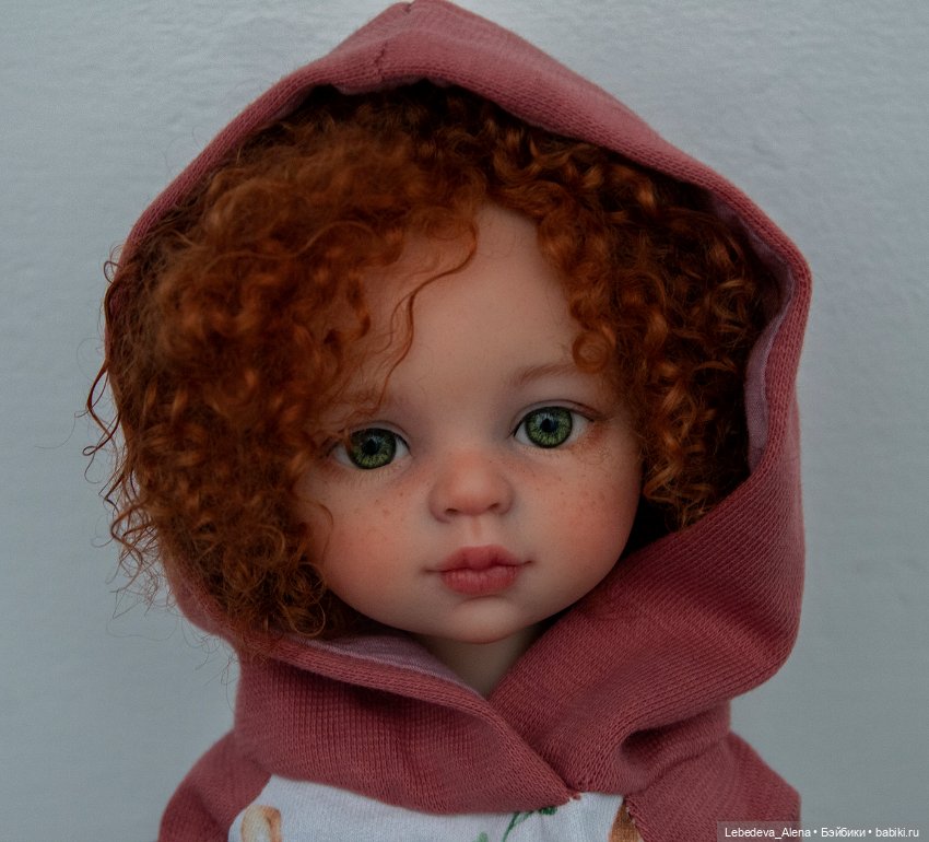 Девочка Белочка — ООАК Paola Reina (Паола Рейна) и испанских кукол: перерисовка