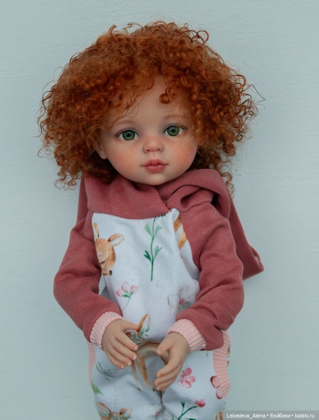 Девочка Белочка — ООАК Paola Reina (Паола Рейна) и испанских кукол: перерисовка (фото 9)