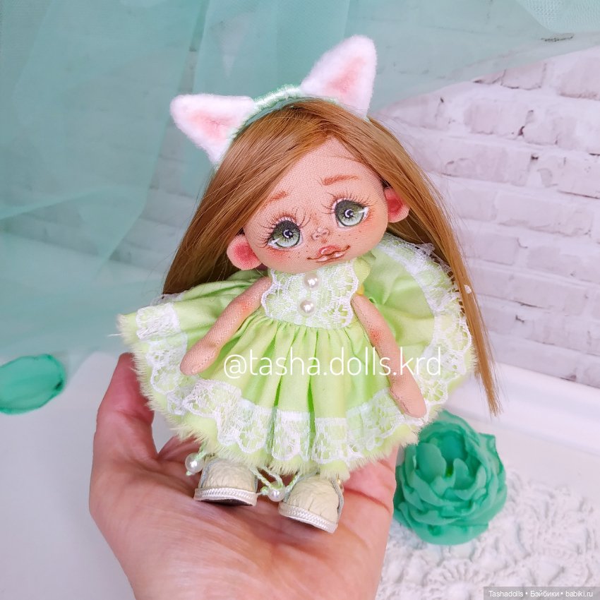 Текстильные малышки — Авторские текстильные куклы: Вальдорфские (фото 4)