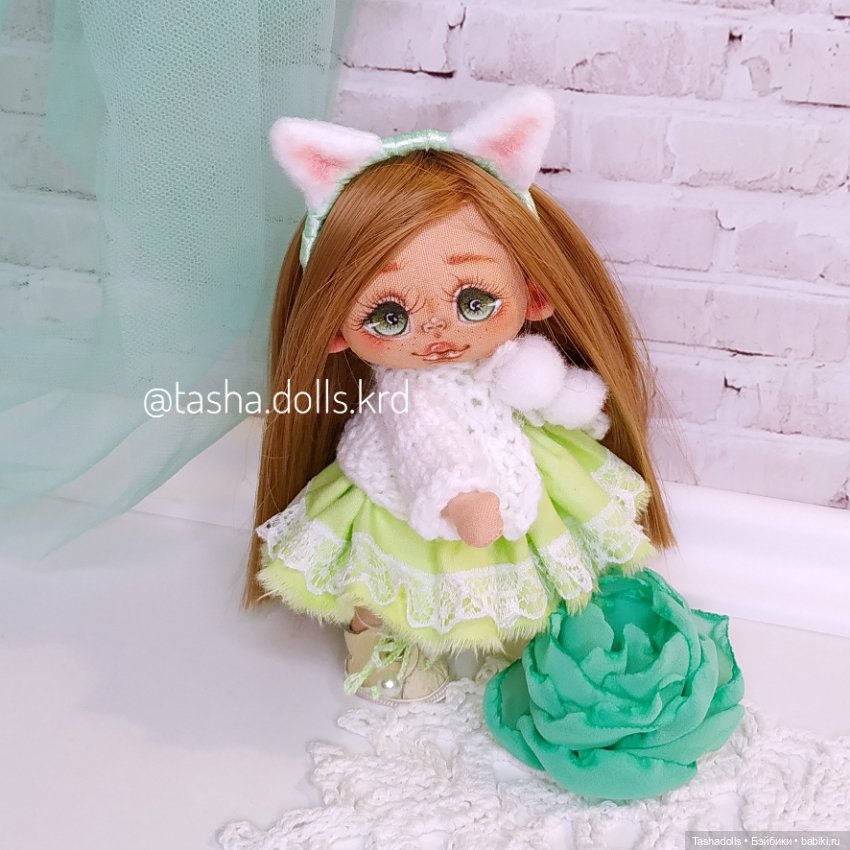 Текстильные малышки — Авторские текстильные куклы: Вальдорфские (фото 5)