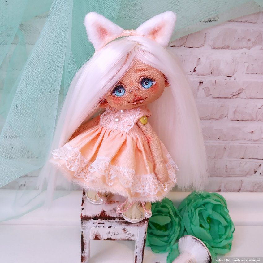 Текстильные малышки — Авторские текстильные куклы: Вальдорфские (фото 8)