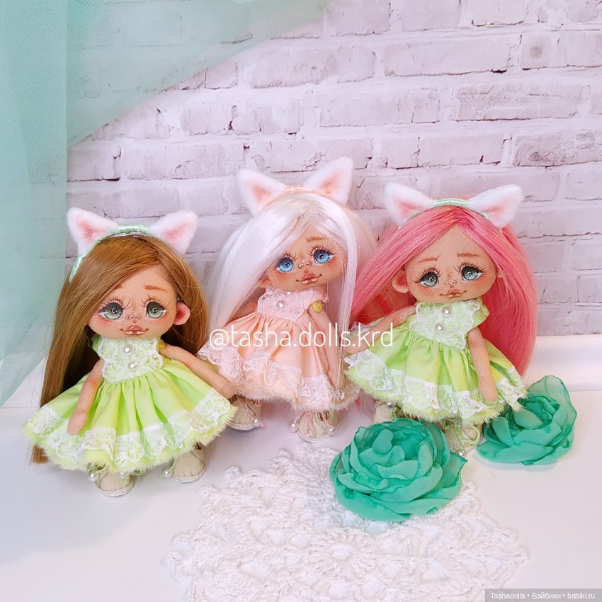 Текстильные малышки — Авторские текстильные куклы: Вальдорфские (фото 3)