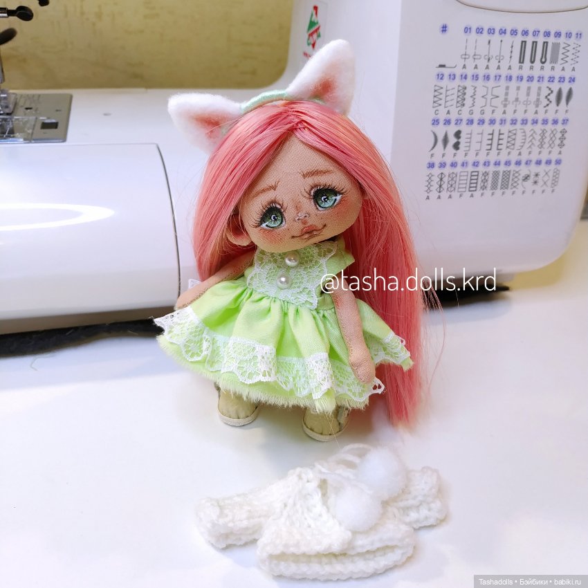 Текстильные малышки — Авторские текстильные куклы: Вальдорфские (фото 9)