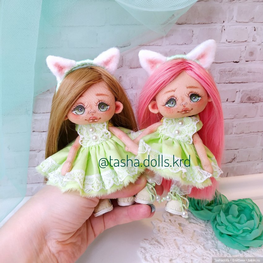 Текстильные малышки — Авторские текстильные куклы: Вальдорфские (фото 2)