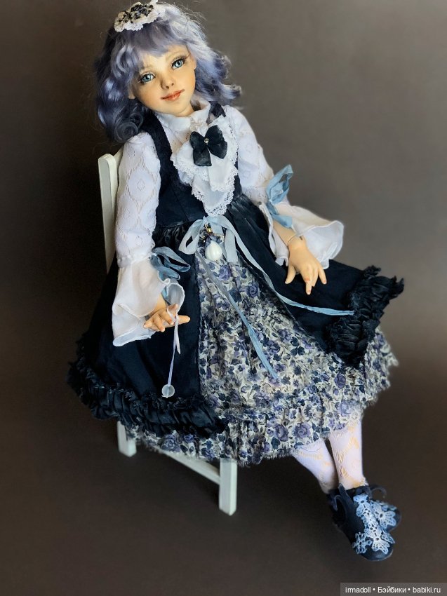 Доброго времени суток! Дорогие друзья, хочу вас познакомить с моей новой куклой. Зовут ее Мальвина (фото 3)