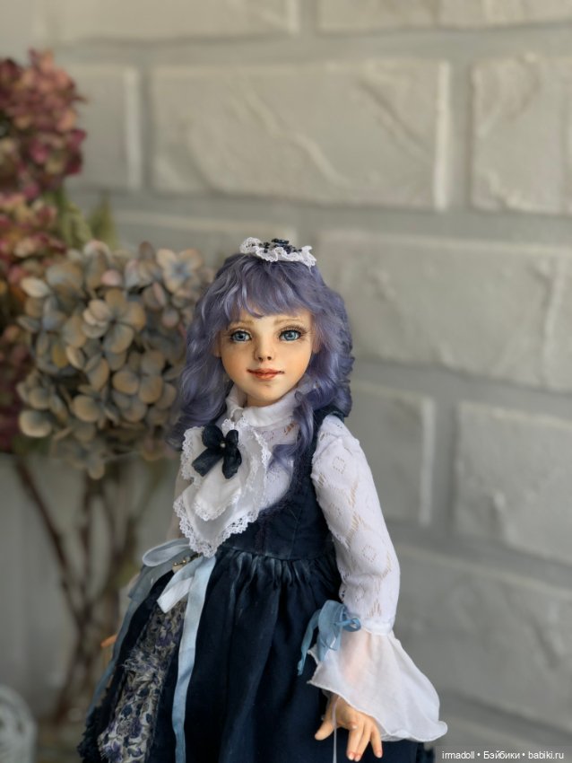 Доброго времени суток! Дорогие друзья, хочу вас познакомить с моей новой куклой. Зовут ее Мальвина (фото 2)