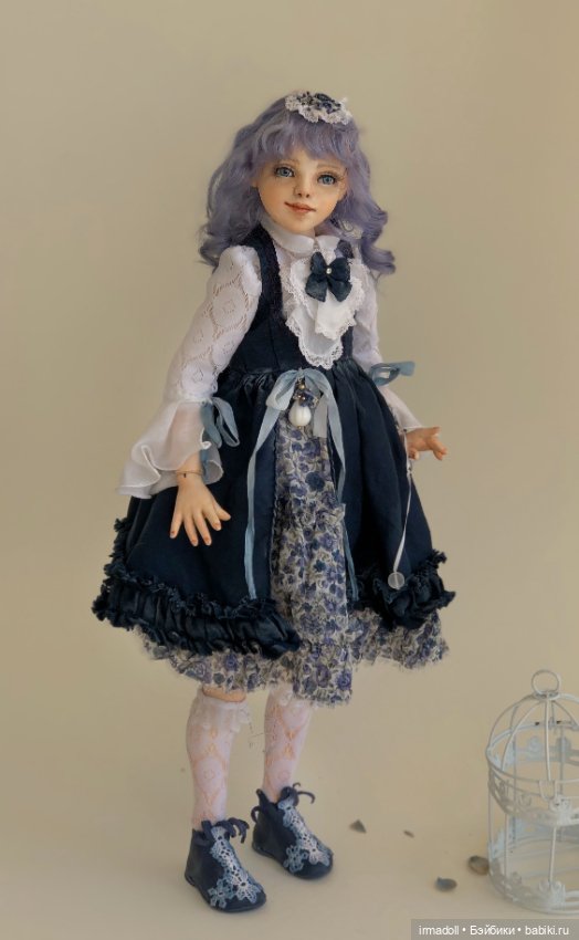 Доброго времени суток! Дорогие друзья, хочу вас познакомить с моей новой куклой. Зовут ее Мальвина (фото 6)