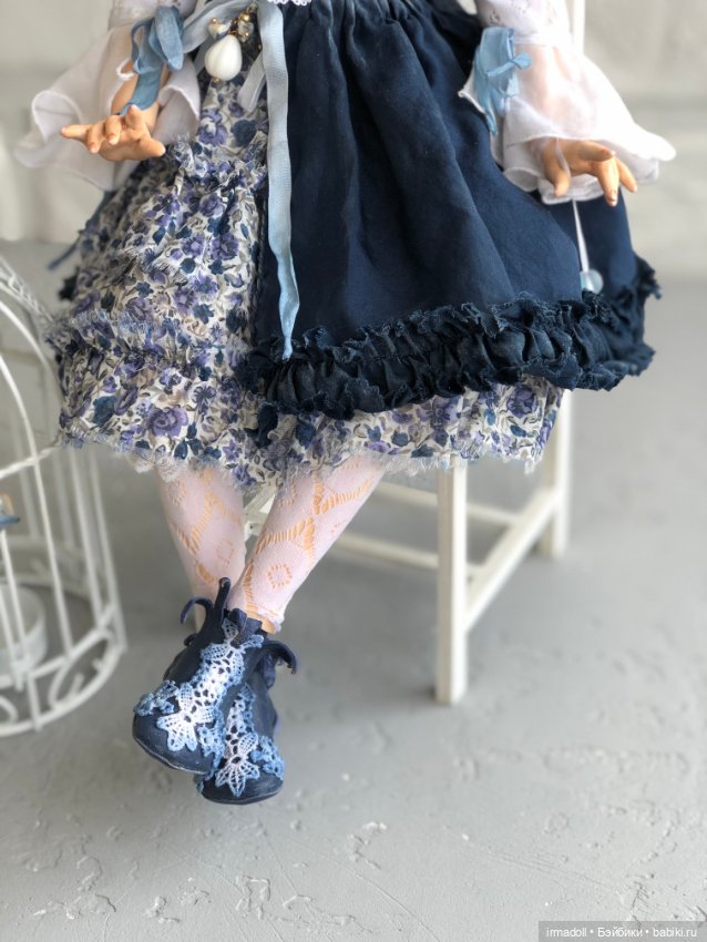 Доброго времени суток! Дорогие друзья, хочу вас познакомить с моей новой куклой. Зовут ее Мальвина (фото 7)