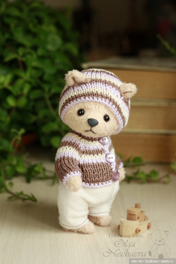 Тедди мишка Саймон — Авторские мишки Тедди и друзья: фото (фото 4)