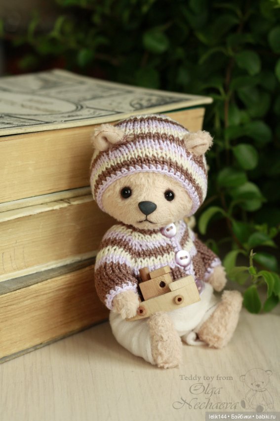 Тедди мишка Саймон — Авторские мишки Тедди и друзья: фото (фото 2)