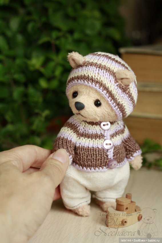 Тедди мишка Саймон — Авторские мишки Тедди и друзья: фото (фото 3)