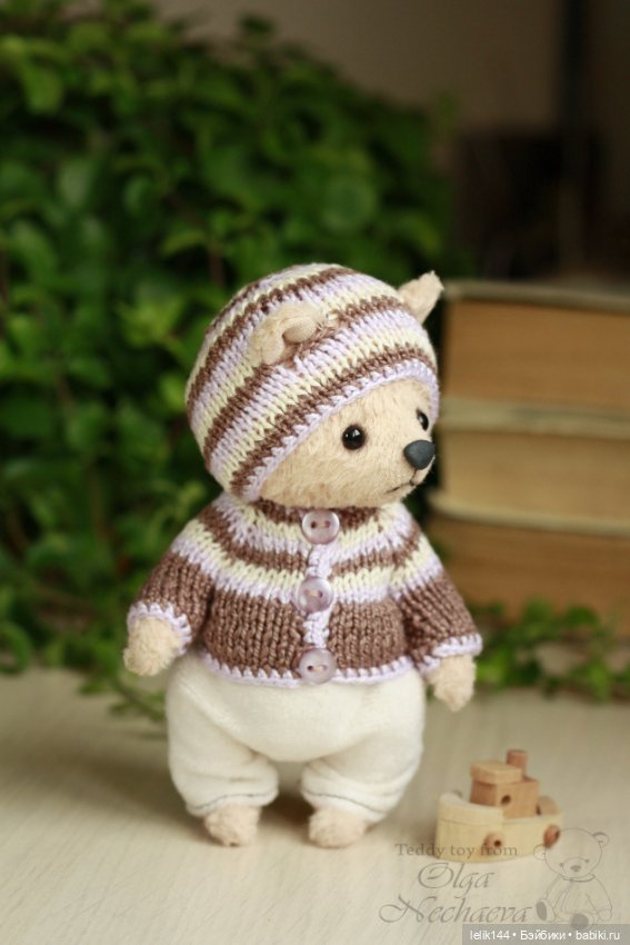 Тедди мишка Саймон — Авторские мишки Тедди и друзья: фото (фото 5)