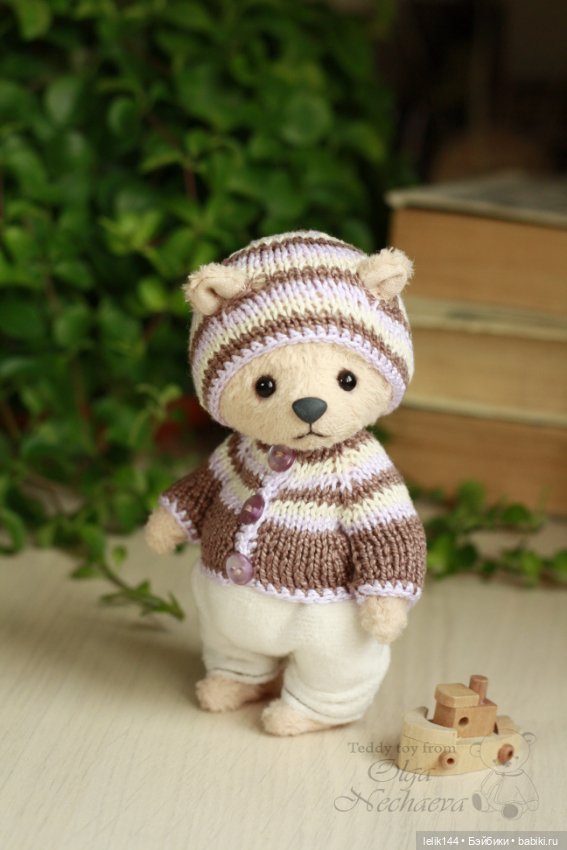 Тедди мишка Саймон — Авторские мишки Тедди и друзья: фото (фото 6)