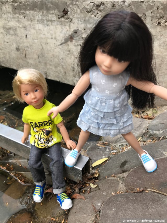 Друзья на прогулке — Куклы Kathe Kruse (Кате/Кэте Крузе): фото