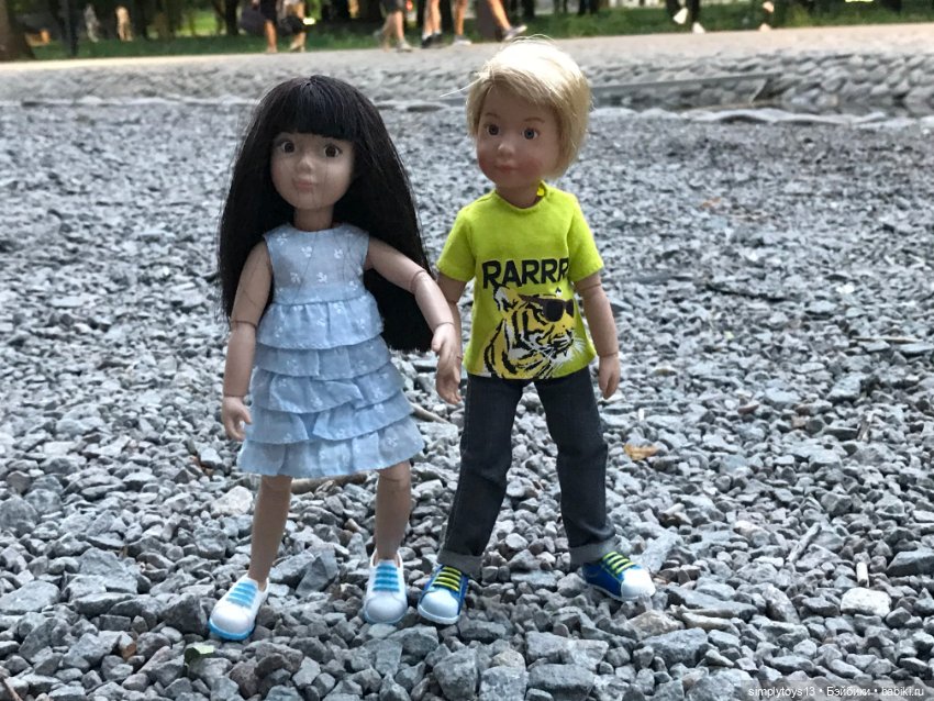 Друзья на прогулке — Куклы Kathe Kruse (Кате/Кэте Крузе): фото