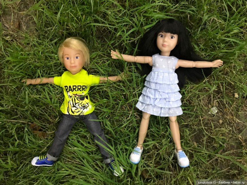 Друзья на прогулке — Куклы Kathe Kruse (Кате/Кэте Крузе): фото