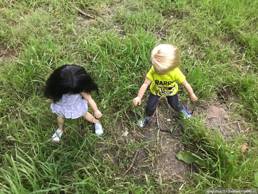 Друзья на прогулке — Куклы Kathe Kruse (Кате/Кэте Крузе): фото