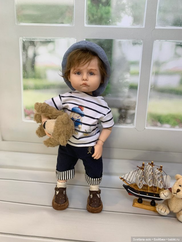 Мечтатель — Авторские шарнирные куклы своими руками: лепка (фото 7)