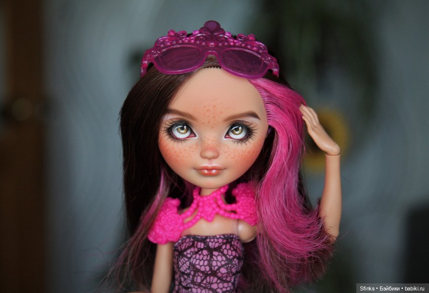 Еще одна Эверяшка — ООАК Monster High и Ever After High: репейнт (фото 2)