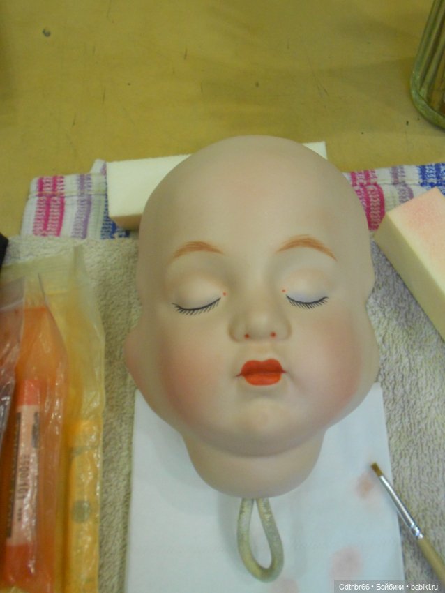 "СветОлина кукла". Авторы Светлана Полежаева и Ольга Сокова. + БОНУС. МК: Капор для куклы (фото 4)