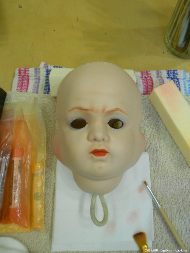 "СветОлина кукла". Авторы Светлана Полежаева и Ольга Сокова. + БОНУС. МК: Капор для куклы (фото 5)