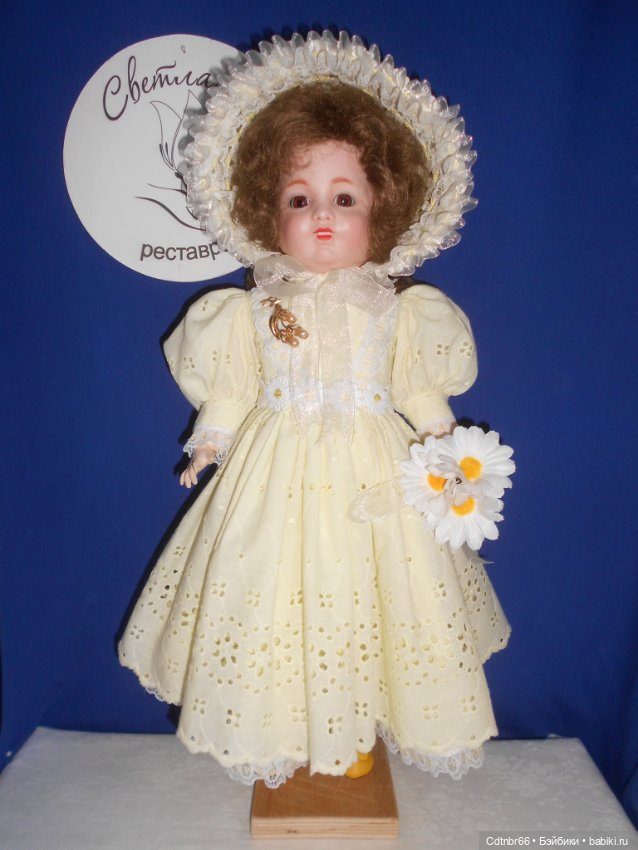 "СветОлина кукла". Авторы Светлана Полежаева и Ольга Сокова. + БОНУС. МК: Капор для куклы