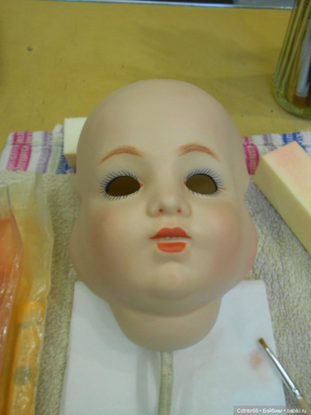 "СветОлина кукла". Авторы Светлана Полежаева и Ольга Сокова. + БОНУС. МК: Капор для куклы (фото 3)