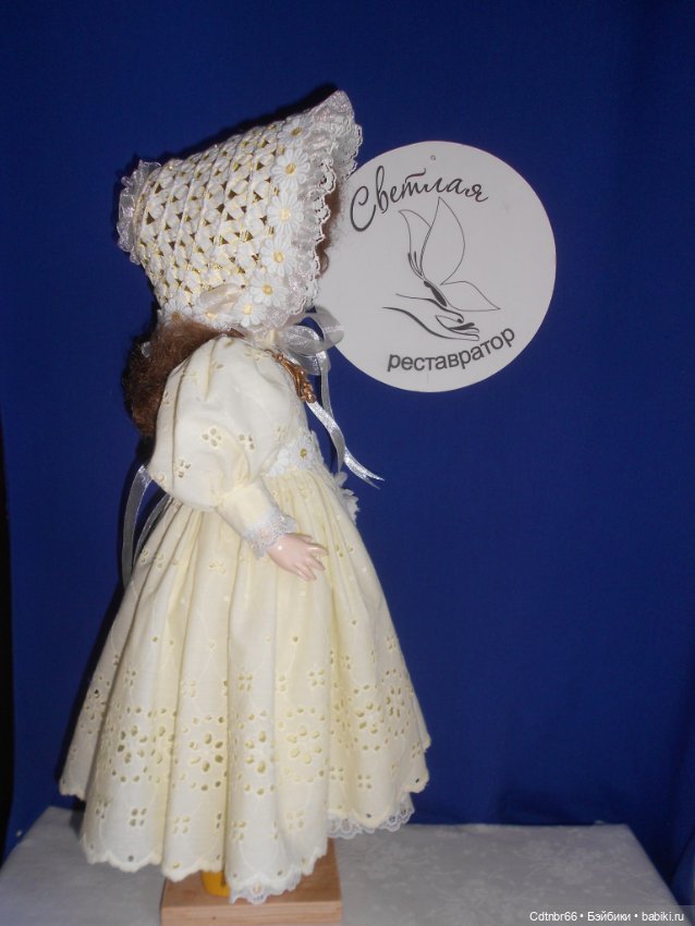 "СветОлина кукла". Авторы Светлана Полежаева и Ольга Сокова. + БОНУС. МК: Капор для куклы