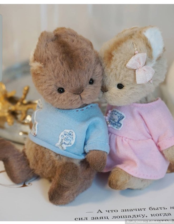 Зайки тедди — Авторские мишки Тедди и друзья: фото (фото 6)