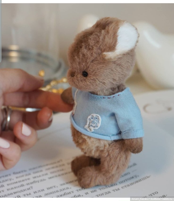 Зайки тедди — Авторские мишки Тедди и друзья: фото (фото 9)